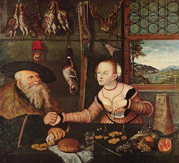 Lucas Cranach the Elder Die Bezahlung china oil painting image